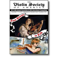 Violin Society of America 2012 Program